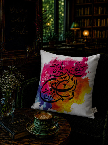 کوسن خطاطی