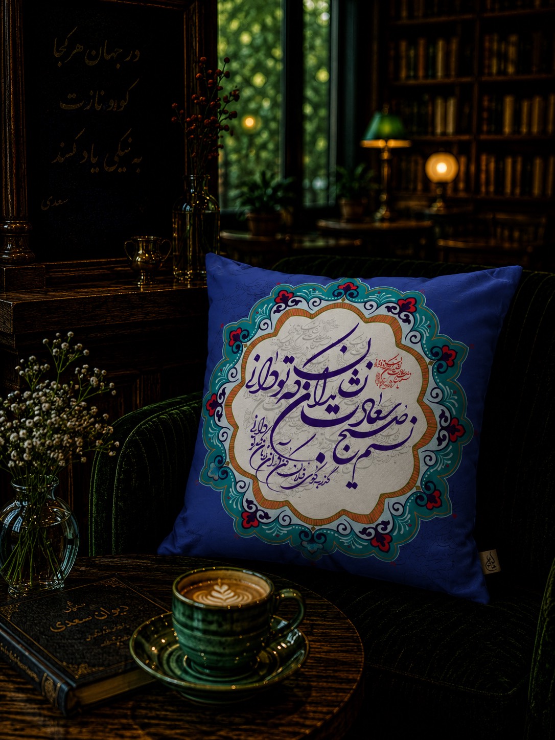 کوسن خطاطی