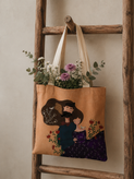 ساک خرید پارچه ای ایران خاتون در ابعاد (۳۵ در ۴۰) کد ۵۰