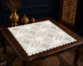 رومیزی مخمل لمینت دار ایران خاتون طرح سنتی کد 68