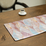 رانر مخمل لمینت دار (مخمل کوبیده) ایران خاتون طرح سنتی کد 95